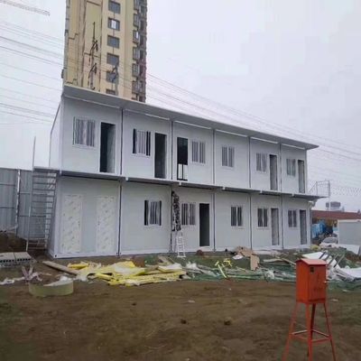 Light Earthquake Resistant Prefabricated Steel Apartments Australian Russian Style
