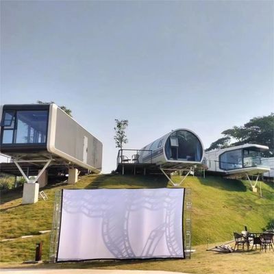 Galvanized Light Steel Frames Beach Hotel Homestay Space Module for Convenient Living