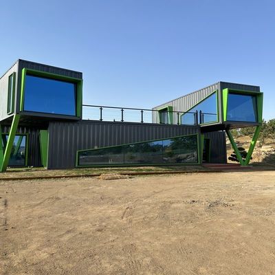 Colourful Camping Container House for Small Store Creative Design Steel Personalized