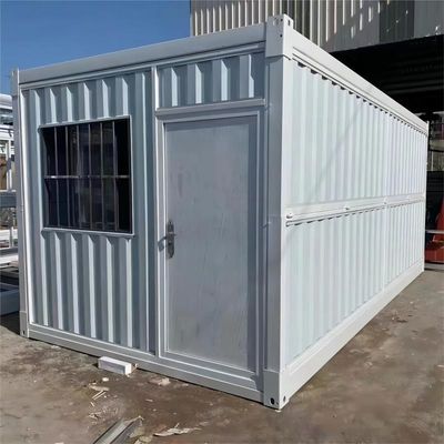 Modern Design Prefab Container House for 20ft Office Hurricane Proof Living Room