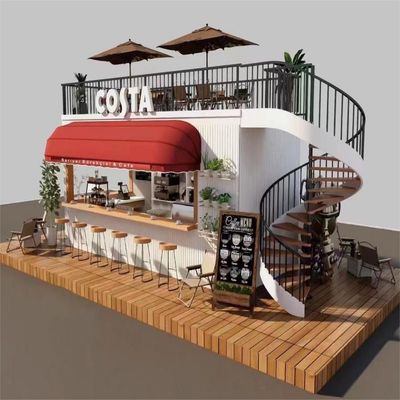 Modern Design Prefab Container House for 20ft Office Hurricane Proof Living Room