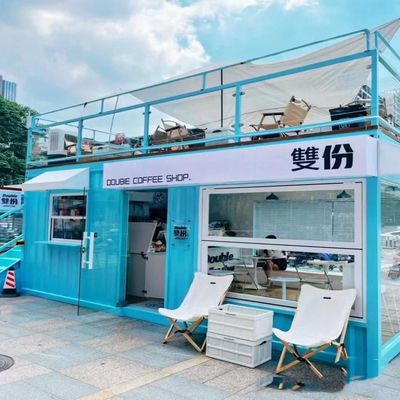 Prefab Shipping Tiny Bedroom Storage Container Homes with Galvanized Steel Frame