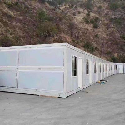 20FT 40FT Prefab Foldable Solid Steady Folding Container House For Shipping