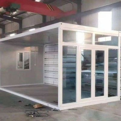 Graphic Modern Tiny Detachable Flat Pack Container House With Bathroom And Kitchen