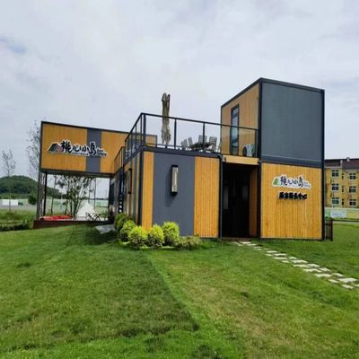 Modular Summer House Prefabricated Container House for Seaside Resort Villa