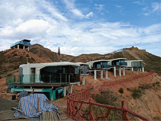Modern Design Villa Prefabricated Space Capsule Container House with Luxury Durable