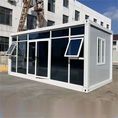 Prefab 3 Bedroom Luxury Container House With Aluminum Window And 5800*2480*2896mm