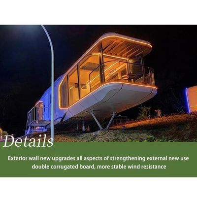 Container Capsule House Prefab Modular Home for Flexible and Functional Living