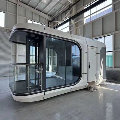 Environmental Protection Mobile Tiny Hotel Prefabricated Space Capsule Container House