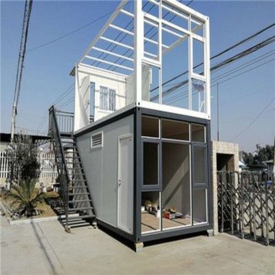 Office Building Steel Sandwich Panel Modular Tiny Kit Set Cabin Homes Container House