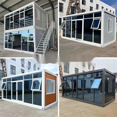 Office Building Steel Sandwich Panel Modular Tiny Kit Set Cabin Homes Container House