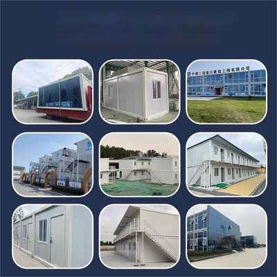 Office Building Steel Sandwich Panel Modular Tiny Kit Set Cabin Homes Container House