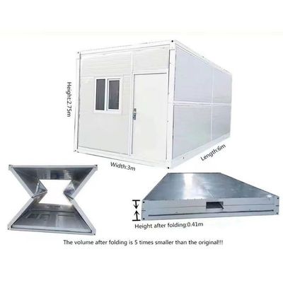 Office Building Modern Modular 20 ft Movable Collapsible Foldable Container Folding House