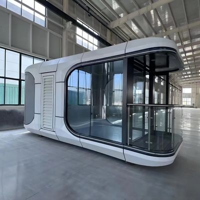 Steel Modular Luxury House Prefabricated Cabin Container Homes with Bathroom and Kitchen