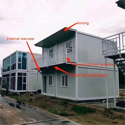 Customizable Steel Sandwich Panel Container House with Quick Assembly and Mini Size