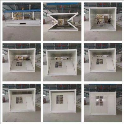 Mini Coffee Sea Mobile Prefab Shipping Houses Expandable Foldable Container House Building