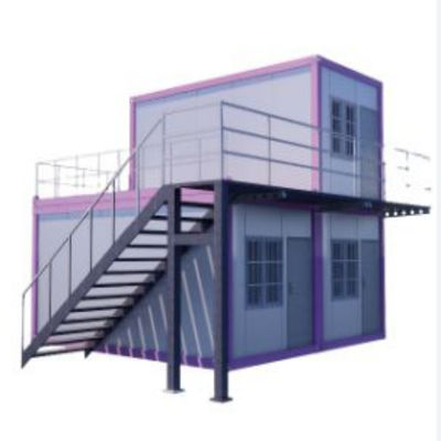 Assembled Flat Pack Container House for Sea Shipment and Dormitory 5800*2480*2896mm