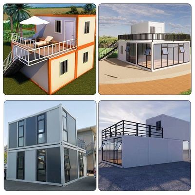 Expandable Prefabricated Container House With Sandwich Panel