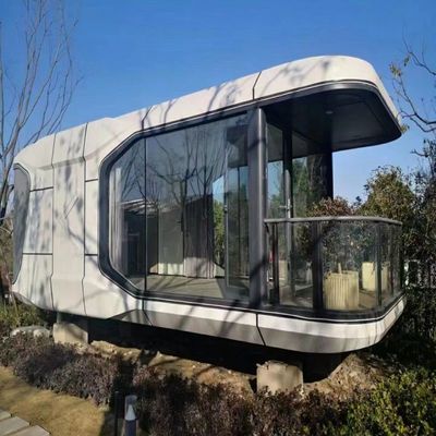 Modular Luxury Space Capsule Container Houses for Workshop and Warehouse Construction