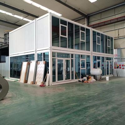 Detachable Container Prefabricated Flat Pack Houses for Luxury Storage Steel Shipping
