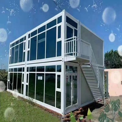 Detachable Container Prefabricated Flat Pack Houses for Luxury Storage Steel Shipping