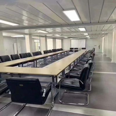 Modern White or Customized Color Prefabricated Casas for Office Apartment Living Homes