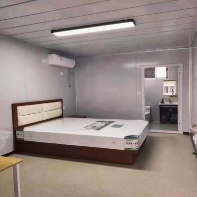 Modern White or Customized Color Prefabricated Casas for Office Apartment Living Homes