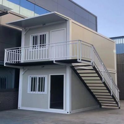 Detachable Container Galvanized Steel Frame Prefab Casa for Mobile Housing or Office