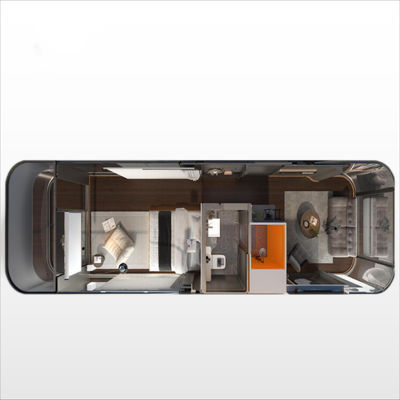 Quick Assembly Steel Structure House Luxury Bedroom Prefab Container Office Home