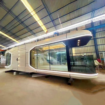 Prefab Space Capsule Bedroom Hotel Cabin Modular Folding Tiny Container House for Apartment