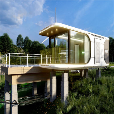 Sleep Pod Container Home for Capsule House Outdoor Mobile Tiny Houses Steel Structure