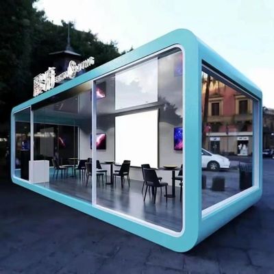 Mobile Living Container House Control Quick Assemble Mini Removable Fitted Portable Homes