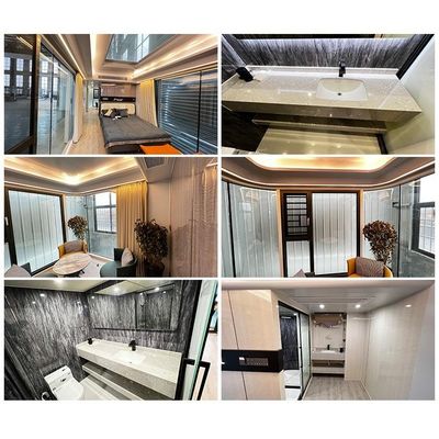 Space Capsule Home Hotel Mobile Integrated House For Basement Modern Design
