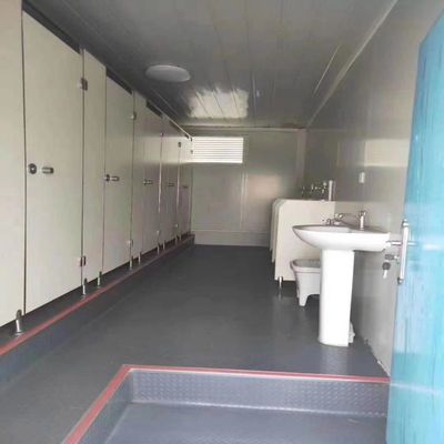 Labour Camping Container House with Toilet Room and Fast Assemble on Construction Site