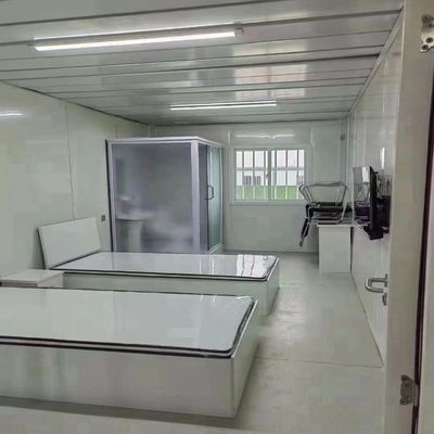 Modern 2 Floor Villa Camp Mobile Tiny Modular Home White or Customized Color Family House