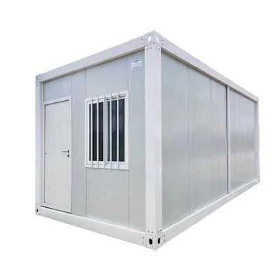 Steel Sandwich Panel Mobile Living Container House 20ft 40ft 2 Bedroom Custom Structure