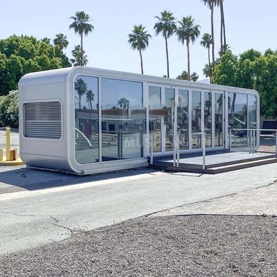 Modular Home Capsule House Pod Apple Cabin Mobile Container House Customization Size