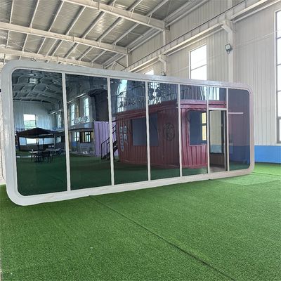 Online Technical Support House Apple 40Ft Outdoor Prefab Office Pod for Mobile Working