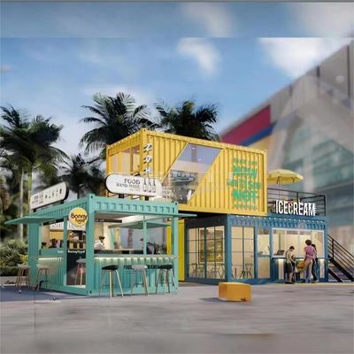 Portable Cafe Coffee Shops Container House Modern Design Style and High Performanc