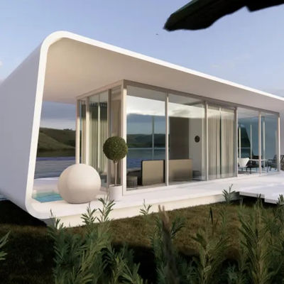 Customized Color 40ft Modular Shipping Prefab Container Office with Customized Design