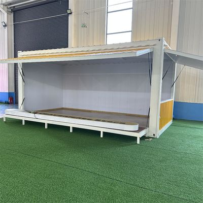 Steel and Sandwich Panel 40ft Prefabricated Luxury Container Homes for Shop Store