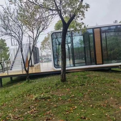 Portable Apple Home Pod Shaped Container Cabin House Modern Design Style Villa Sale