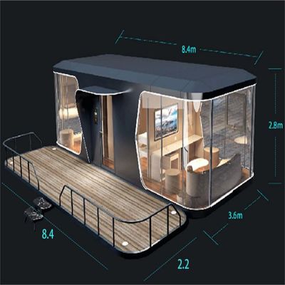 2 Bedroom Prefabricated Modular Houses Hotei Space-Saving Capsule Hotel Accommodation