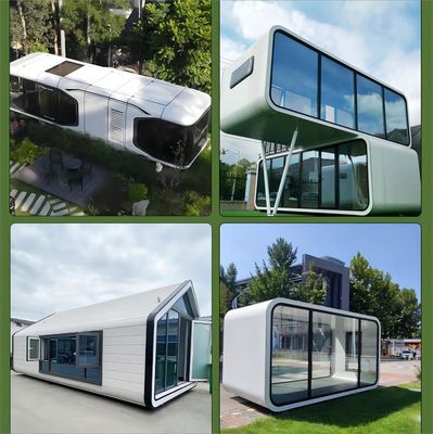Hotel Prefabricated Shipping Container House with Customized Color and Hotel Living