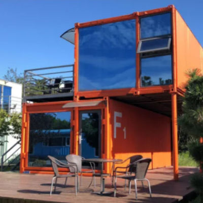 Galvanized Steel Frame Storage Structure for Portable Prefabricated Container Houses