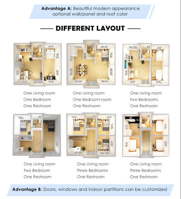 40ft Folding Expandable Granny Flat Prefabricated Container House Villa at Good Prices