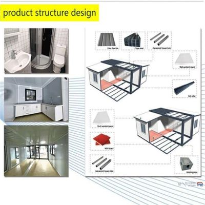 40ft Folding Expandable Granny Flat Prefabricated Container House Villa at Good Prices