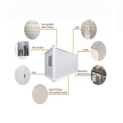 Hotel Eco Portable Tiny House Casa Assembled Homes Prefab Houses with Portable Design