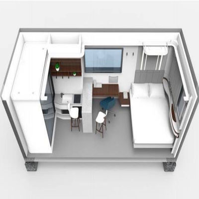 Mini Modular Hotel Office Warehouse School Hospital Apartment Apple Cabin House