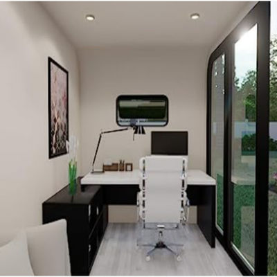 Prefabricated Apple Cabin Container House Luxury Modular 20ft Bedroom Garden Office Pod